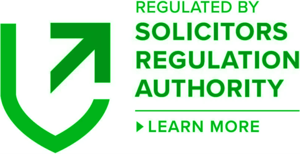Regulated by the Solicitors Regulation Authority digital badge