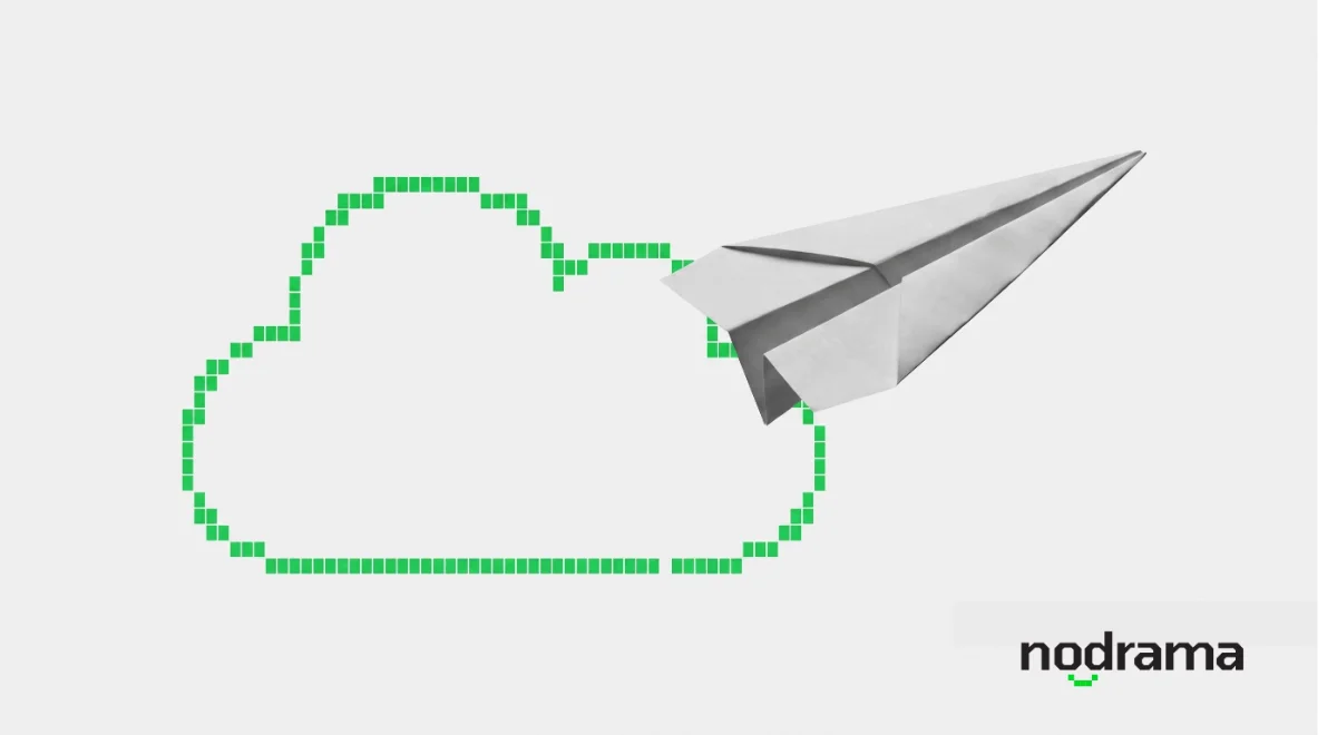 How to speed up a WordPress site, NoDrama guide cover